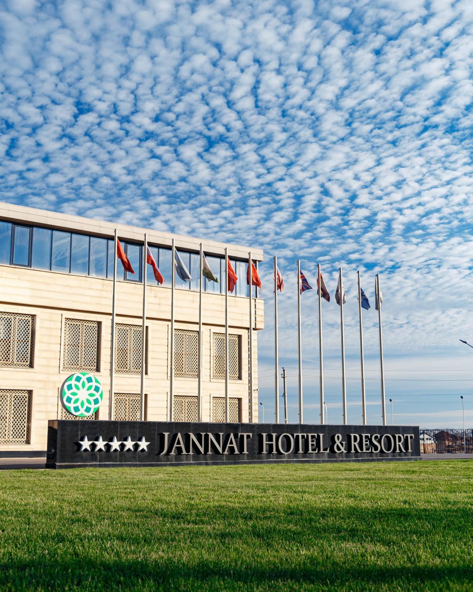 Jannat Resort Osh Bagian luar foto